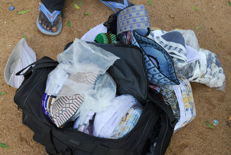 Hats for sale in Bolgatanga, Ghana