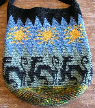 Tapestry Crochet Bag by Esther Holsen