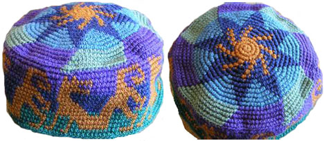 Tapestry Crochet Cap by Esther Holsen