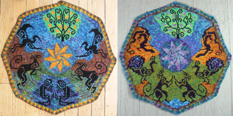 Esther’s Apples of the Sun and the Moon Tapestries