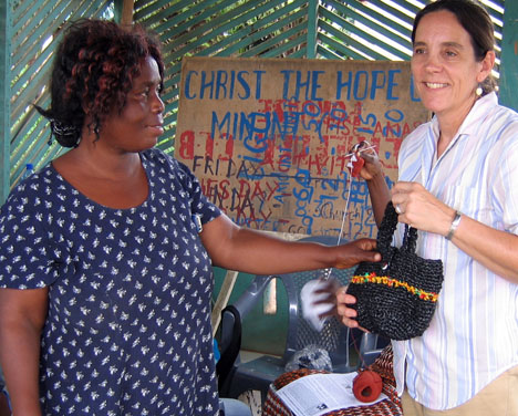 Crochet Purse Gift from Tina Ankrah in Pokuase