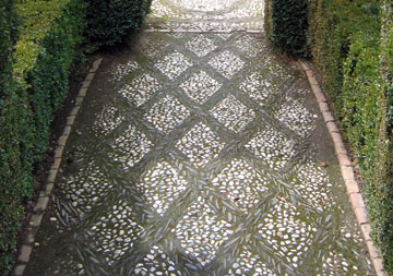 Pebble Walk Alhambra Granada Spain