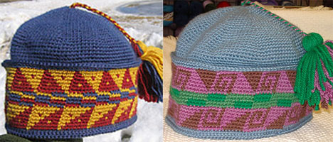 Joel’s Fourth and Fifth Nassak Style Hats