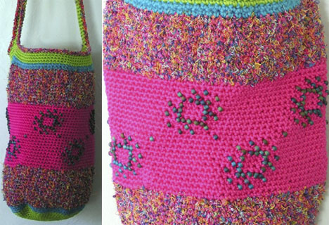 Pippi’s Bead Tapestry Crochet Bag