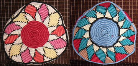 Sheri’s tapestry crochet bowls