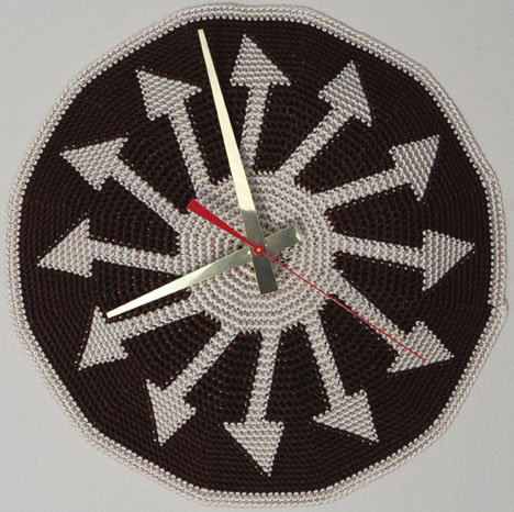 Tapestry Crochet Clock Face